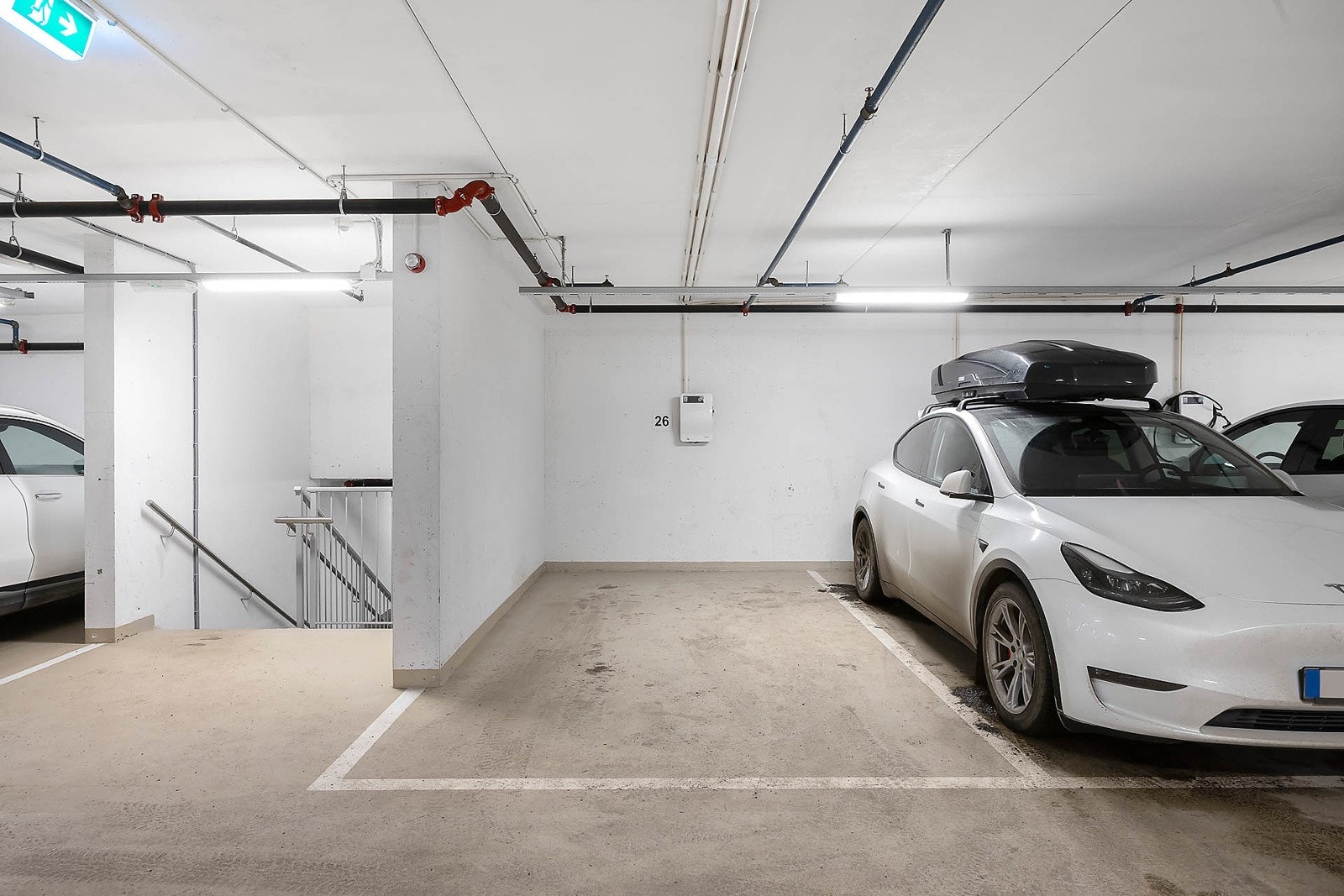 Garasjeplass merket 26 medfølger leiligheten. Galleribilde