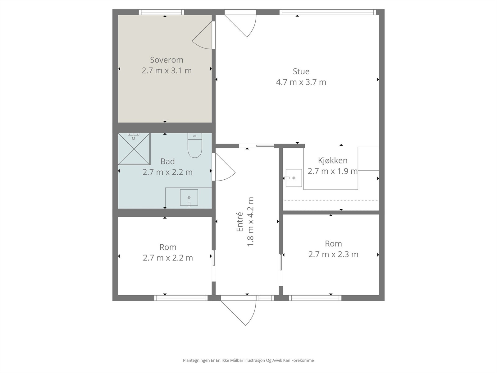 - Velkommen til Hovdegrend og leilighet B 21 - Galleribilde