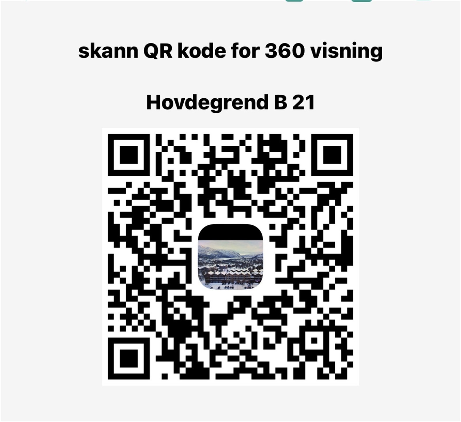 - Velkommen til Hovdegrend og leilighet B 21 - Galleribilde