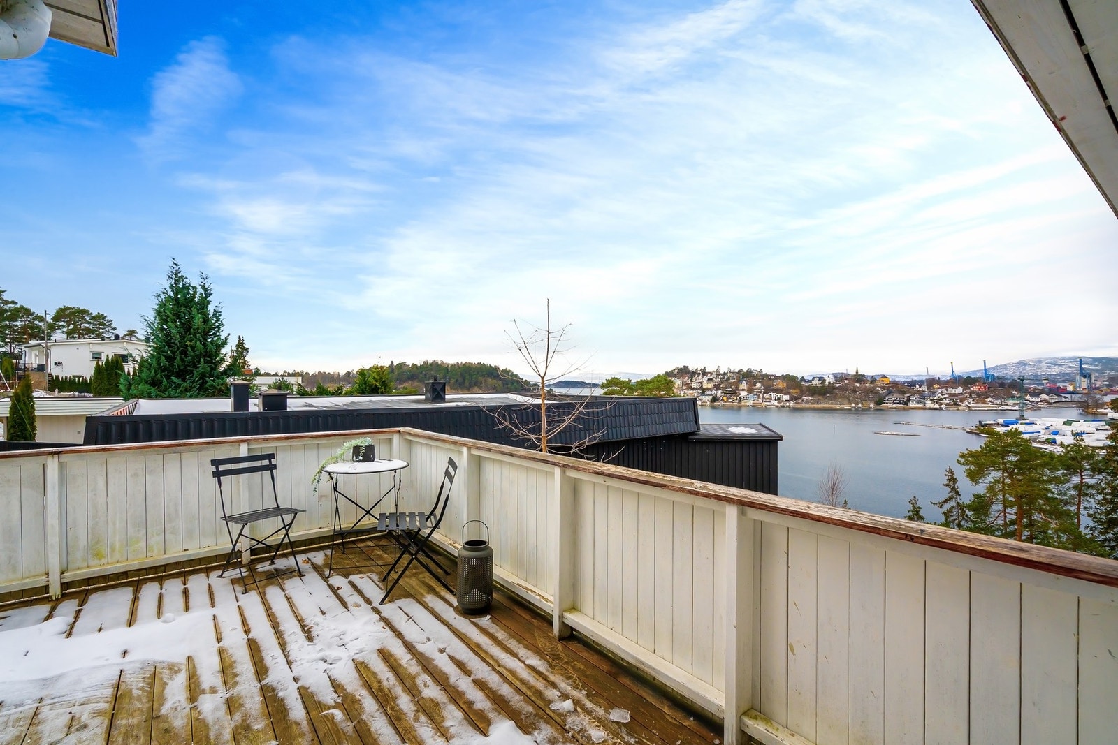 Denne balkongen er på ca. 17 kvm. Galleribilde