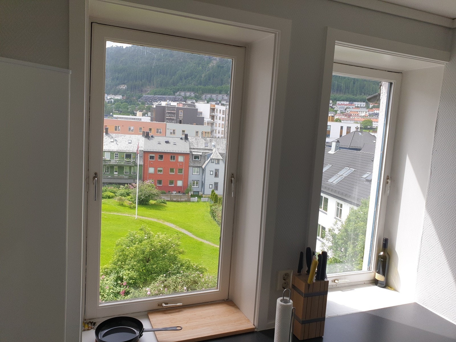 Stort grøntområde som kan benyttes Galleribilde