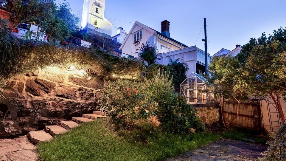 Bakgård Galleribilde