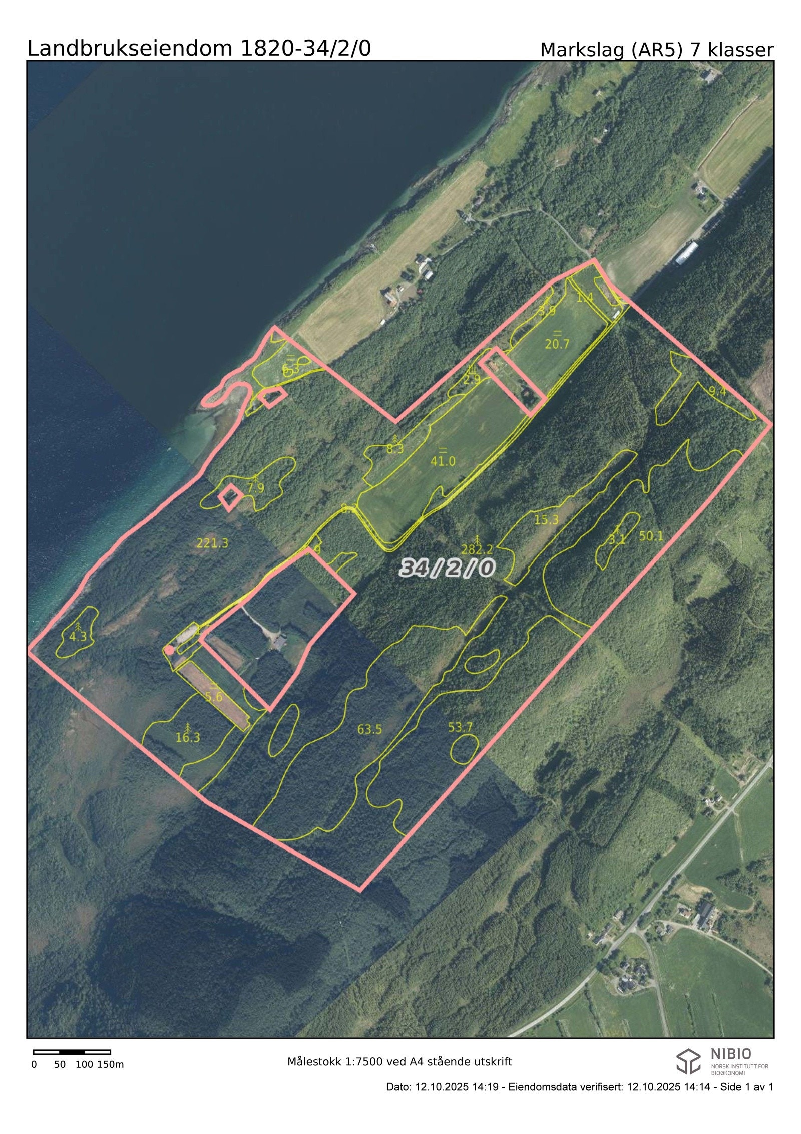 NIBIO gårdskart Galleribilde