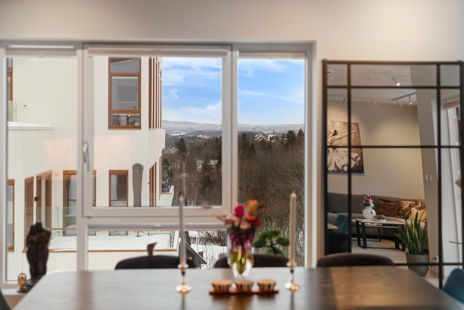 Flott utsikt fra spiseplassen. Galleribilde