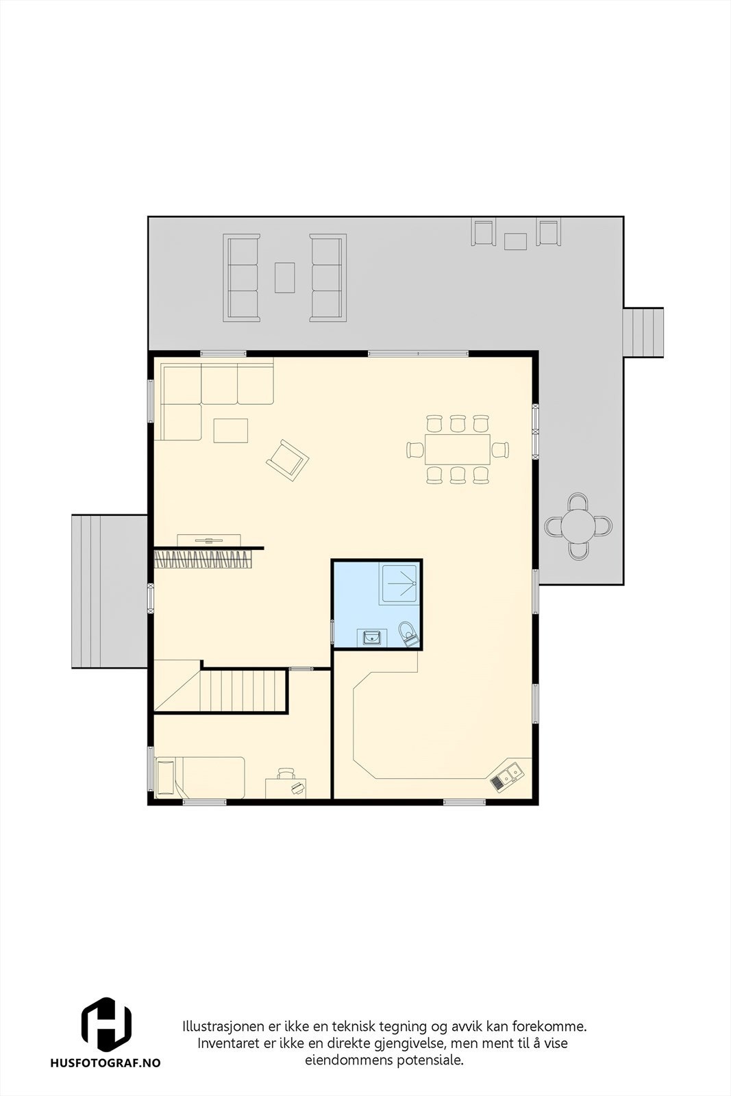 1. etasje. Galleribilde