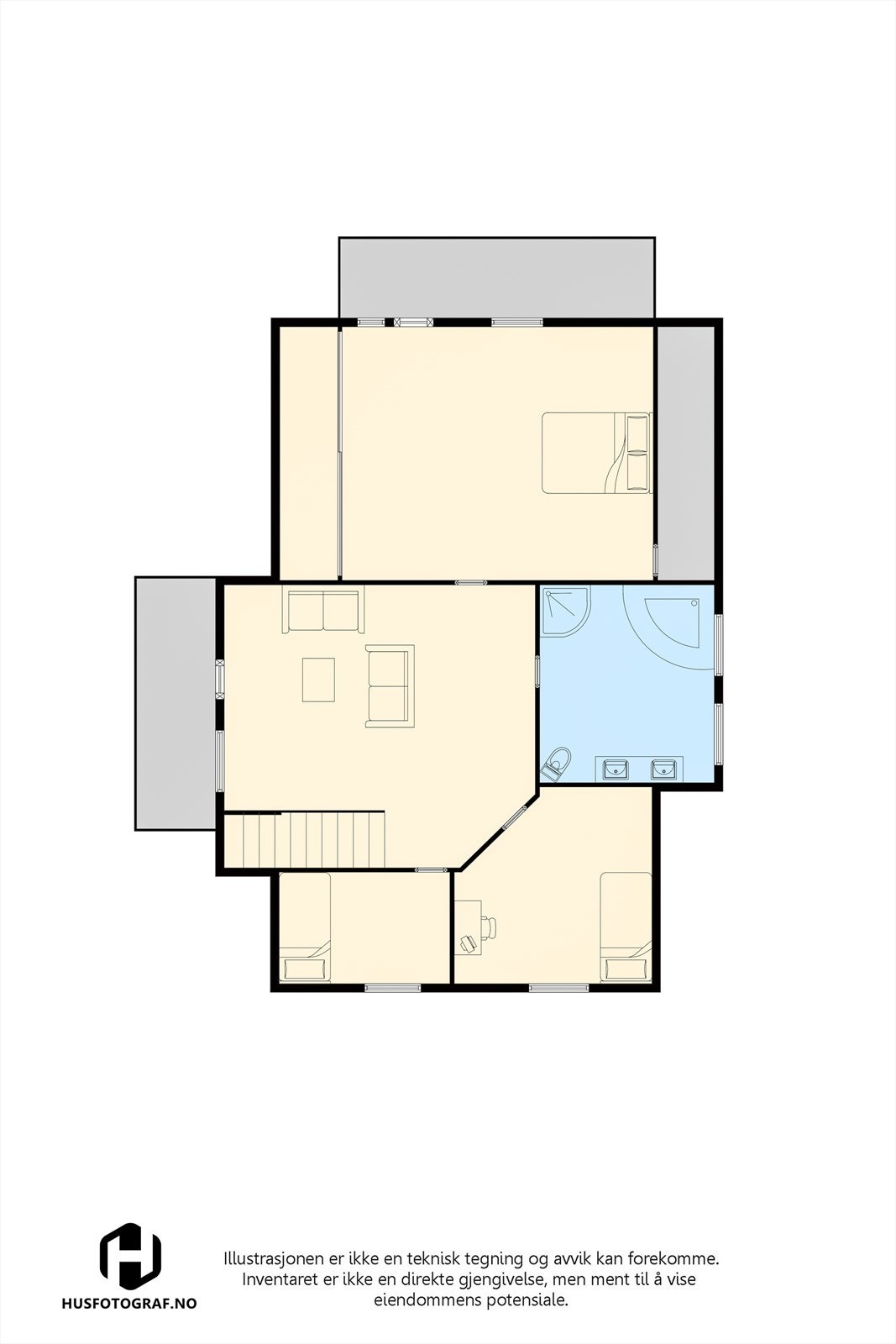 Velkommen opp i 2. etasje. Galleribilde