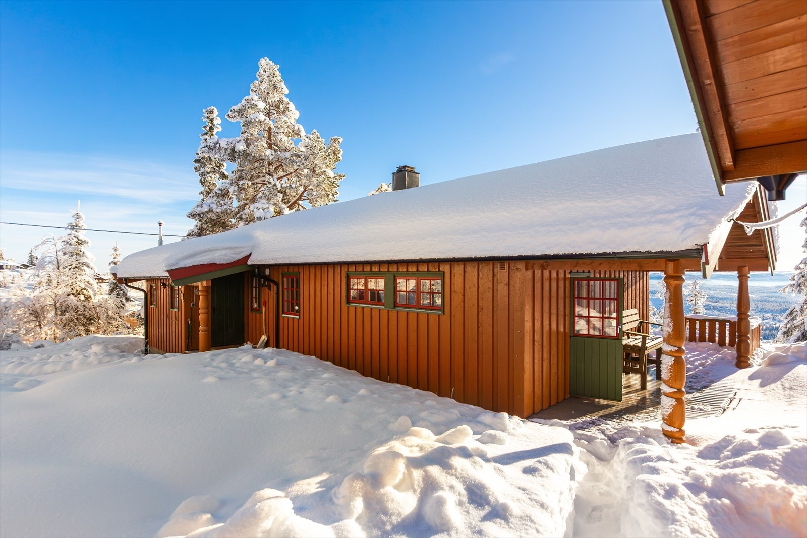 En trugetur under stjerneklar vinterhimmel kan også bli en minnerik opplevelse for både barn og voksne. Galleribilde