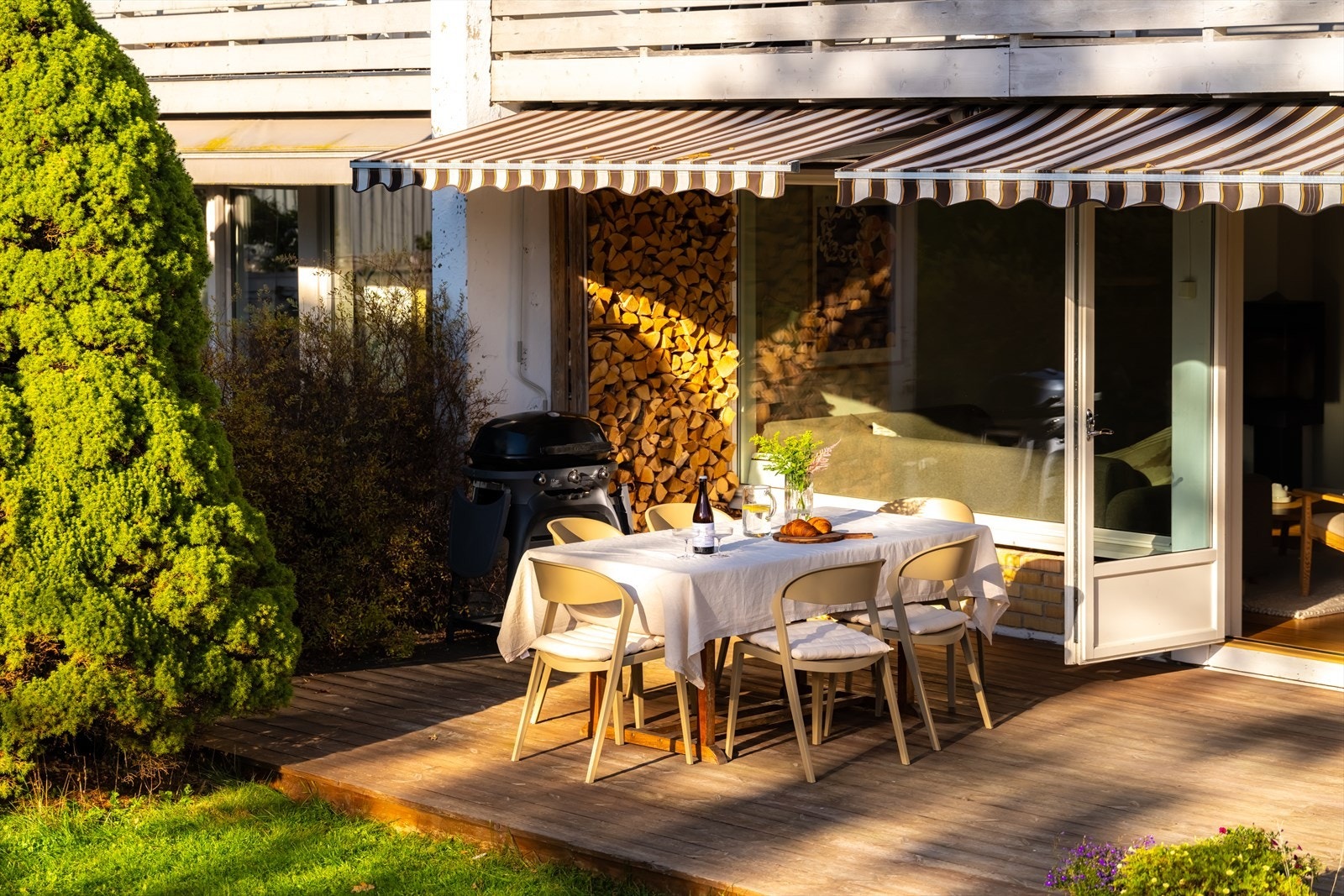 Merk at det også er store markiser Galleribilde