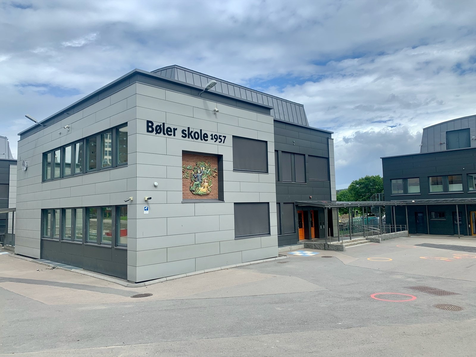 Eiendommen sokner til Bøler skole (foto: Kjetil Ree) Galleribilde