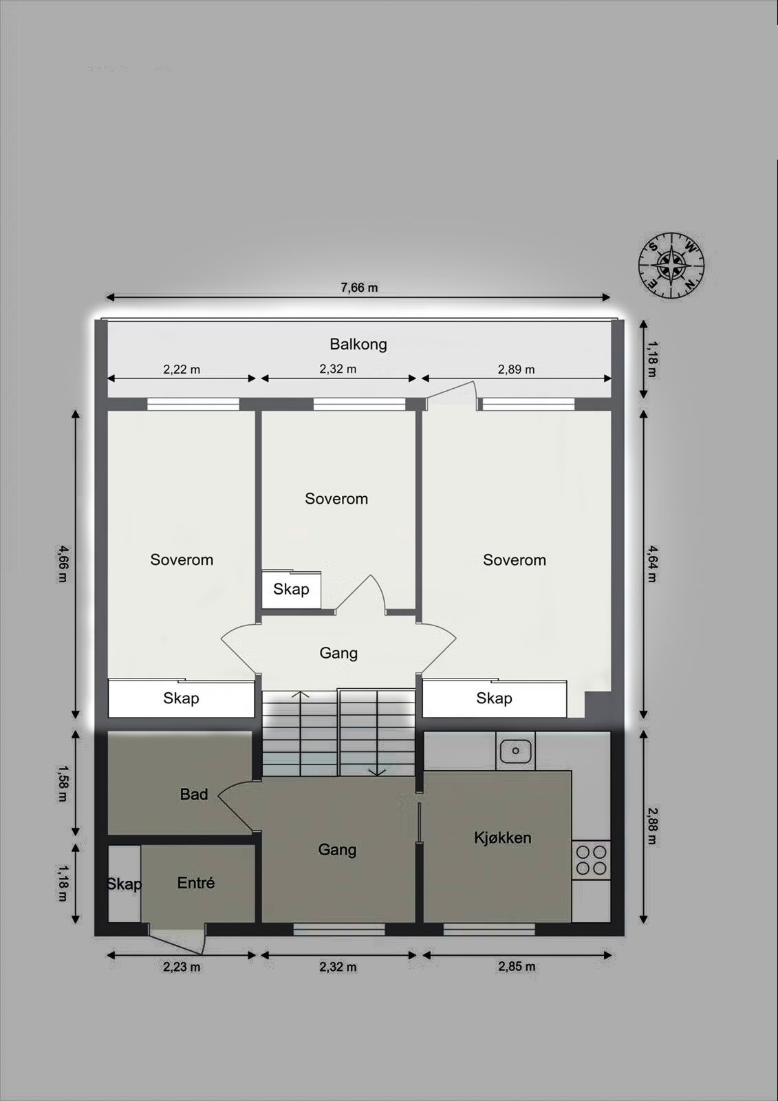 2. etasje Galleribilde