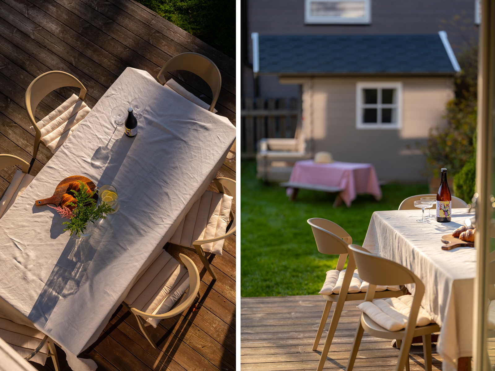 "Kanskje de aller beste minnene er hagefestene, der vi har samlet venner og familie" - Selgere Galleribilde