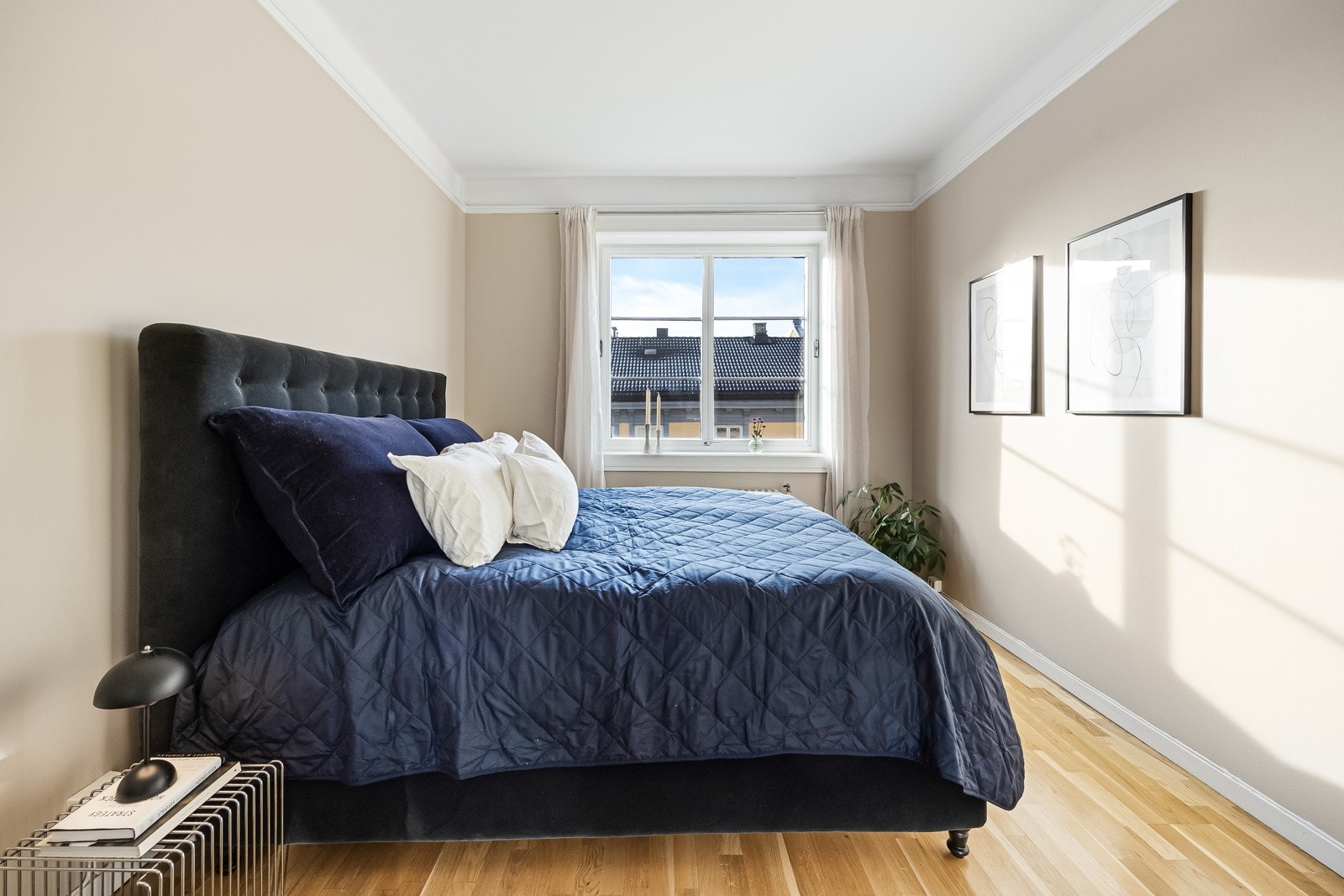 Vender ut mot rolige omgivelser. Galleribilde