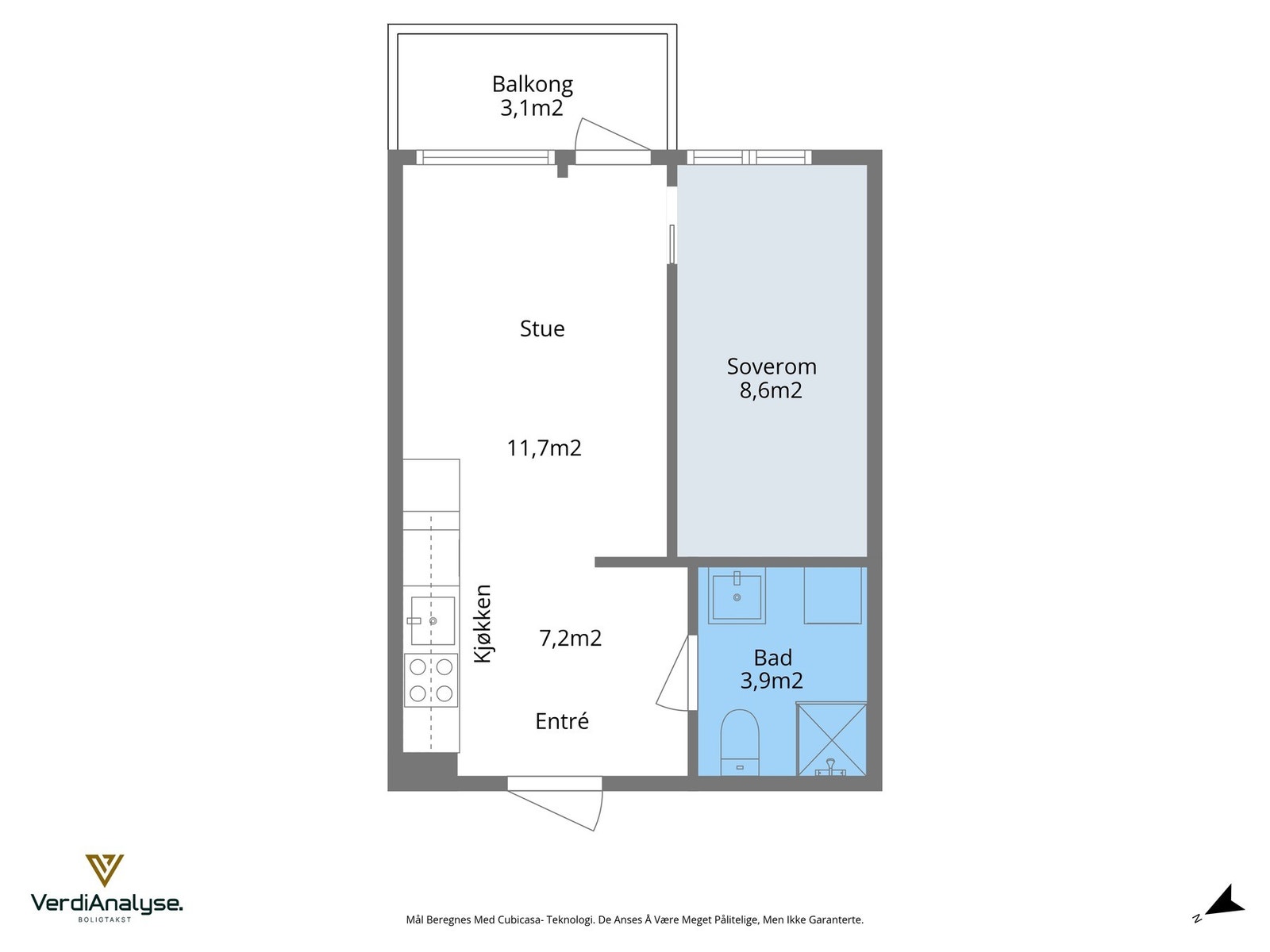 Planskisse. Galleribilde