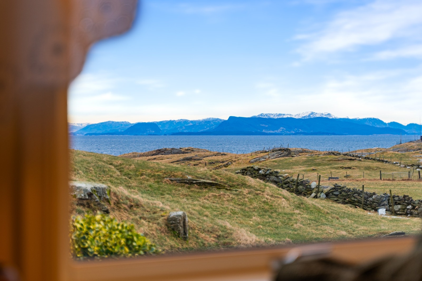 Utsikt fra kjøkkenet. Galleribilde