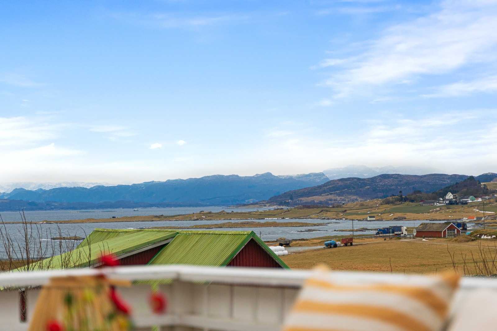 Her vil utsikten forandre seg i takt med årstidene. Galleribilde