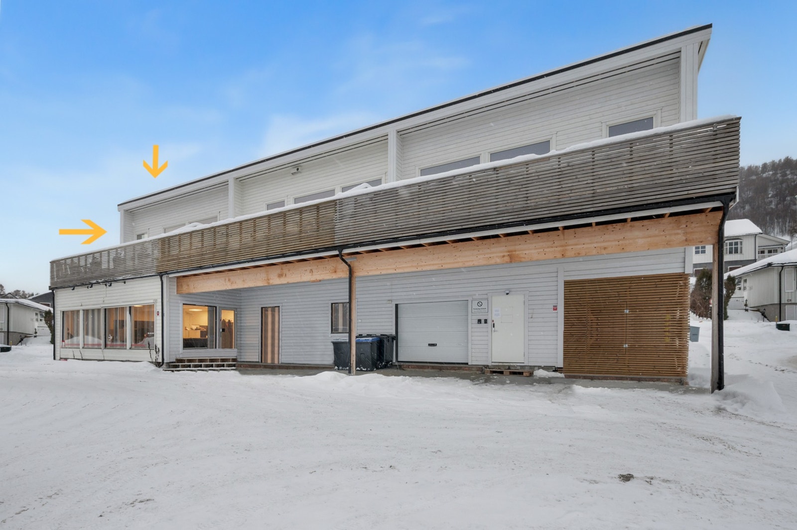 Området byr på gode turmuligheter, og er vurdert med høy score for nærhet til skog og mark. Galleribilde