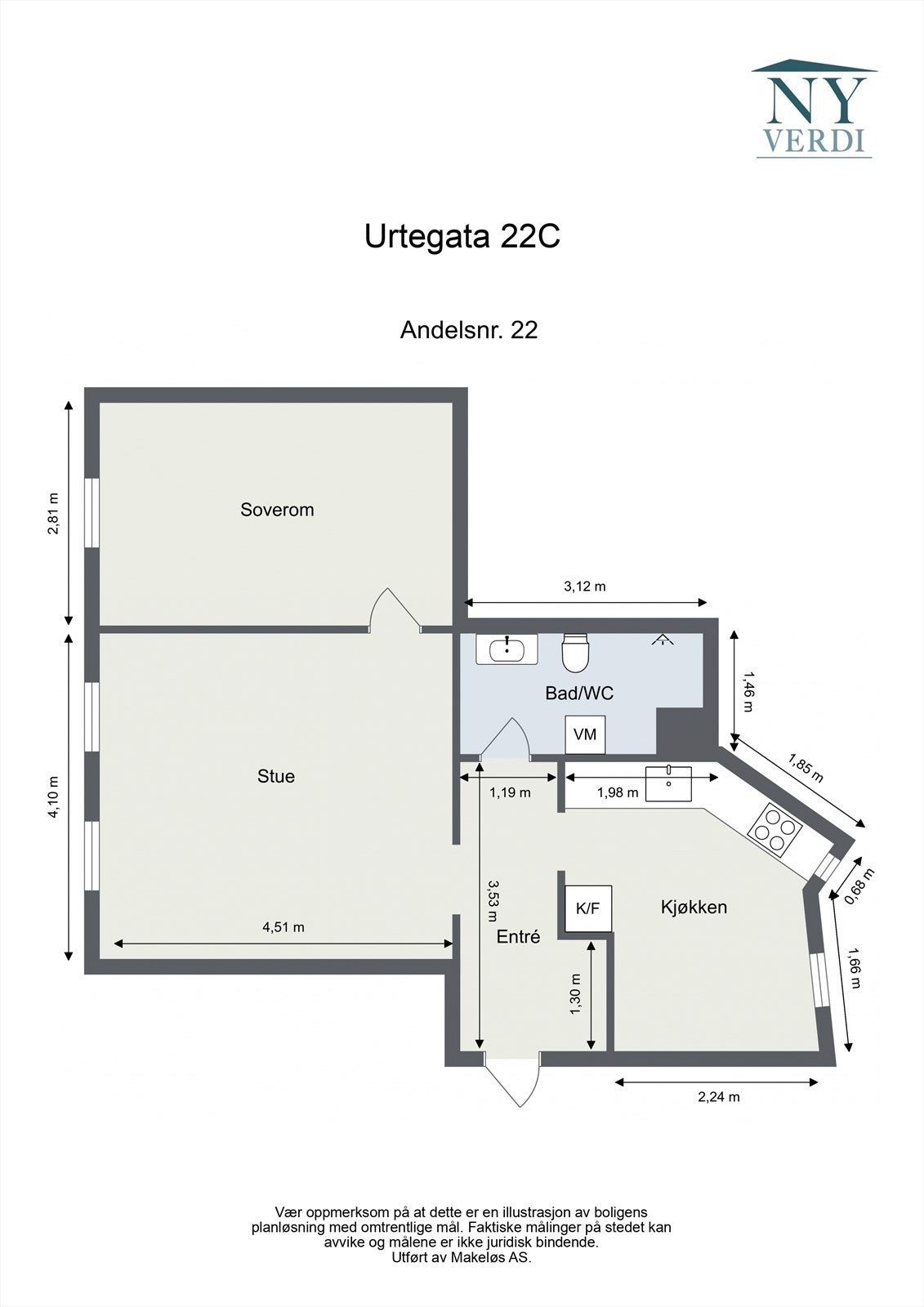 Plantegning. Galleribilde