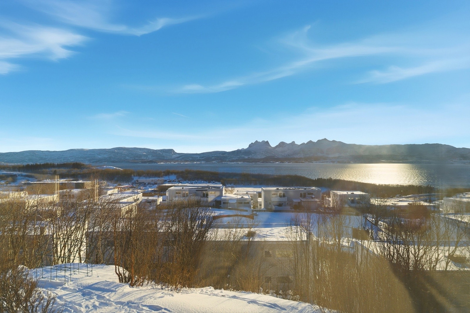 Det er fantastisk utsikt fra stuen. Galleribilde