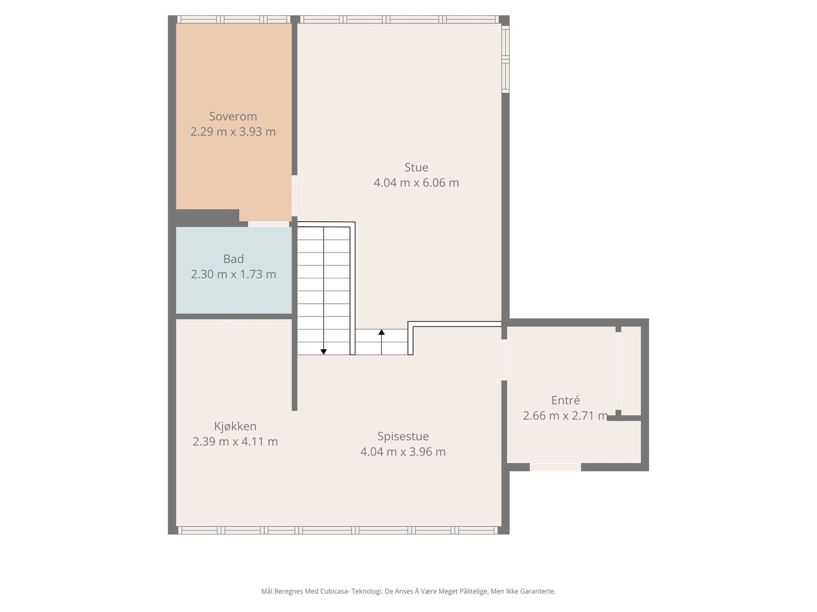 Plantegning 1.etasje Galleribilde