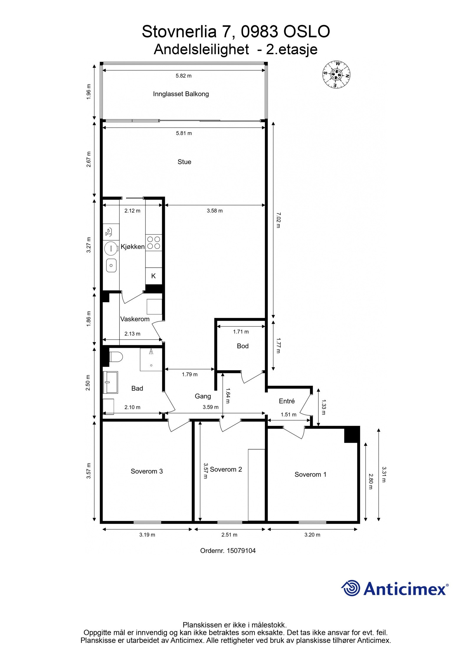 Plantegning. Galleribilde