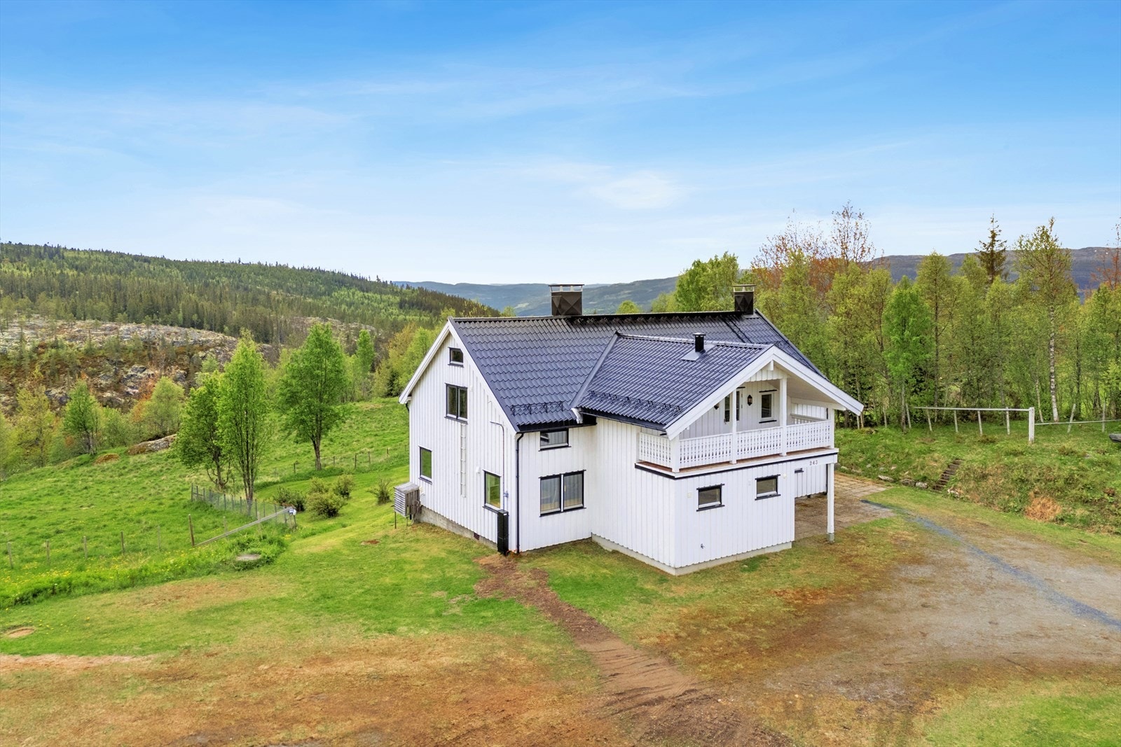 Området er omgitt av vakker natur og rolige omgivelser, samtidig som det er kort vei til Gamlestølen og Bruflat. Galleribilde