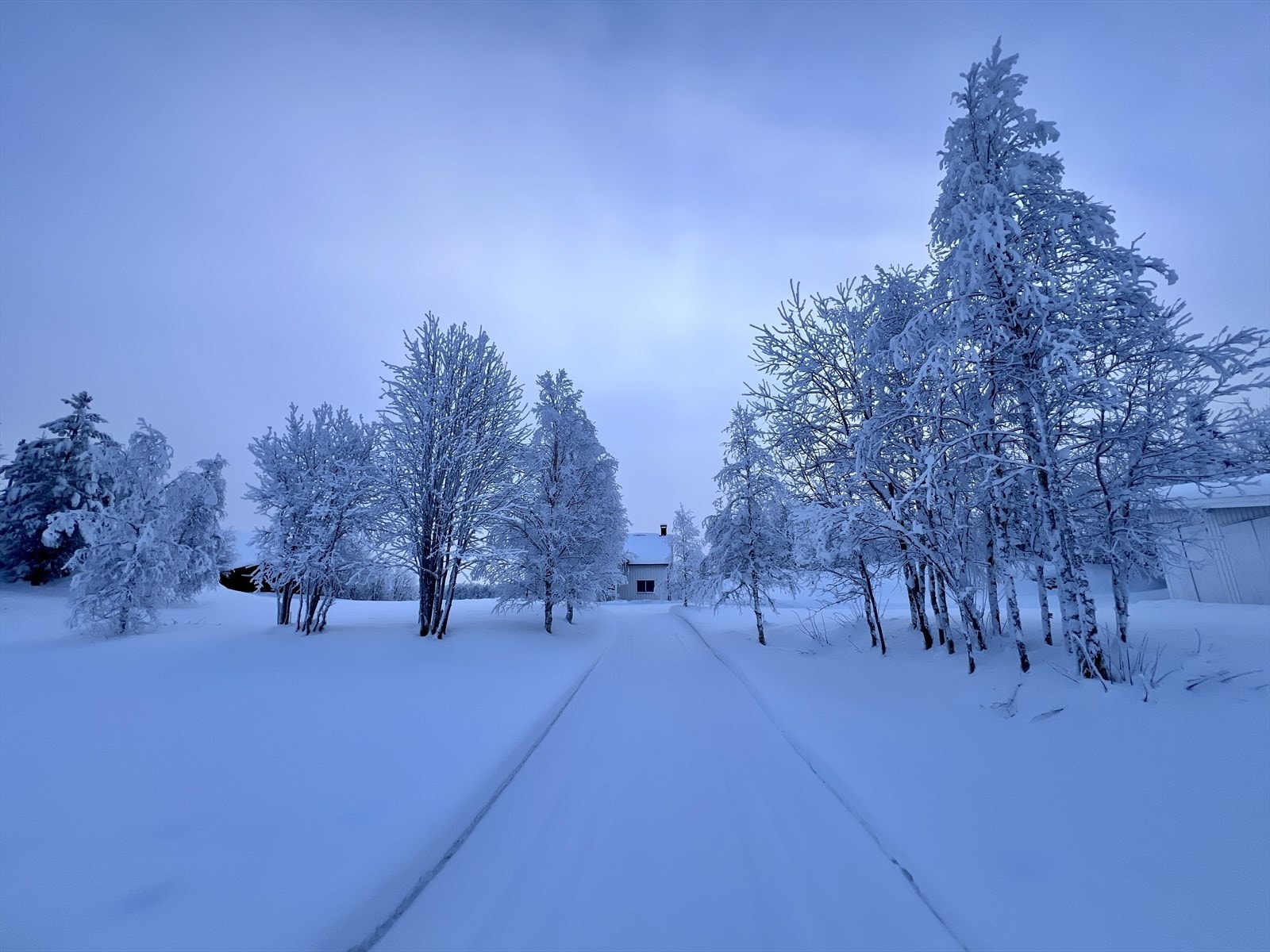 Vinterbilde tatt av eiendomsmegler 29.01.2026 Galleribilde