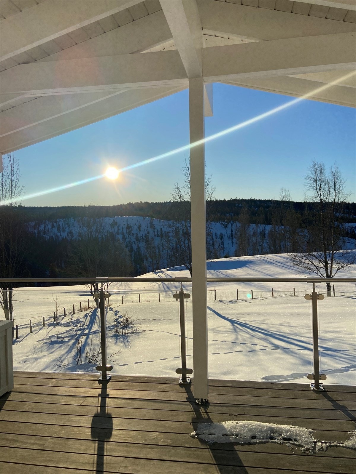 Vinterbilde tatt av selger. Galleribilde