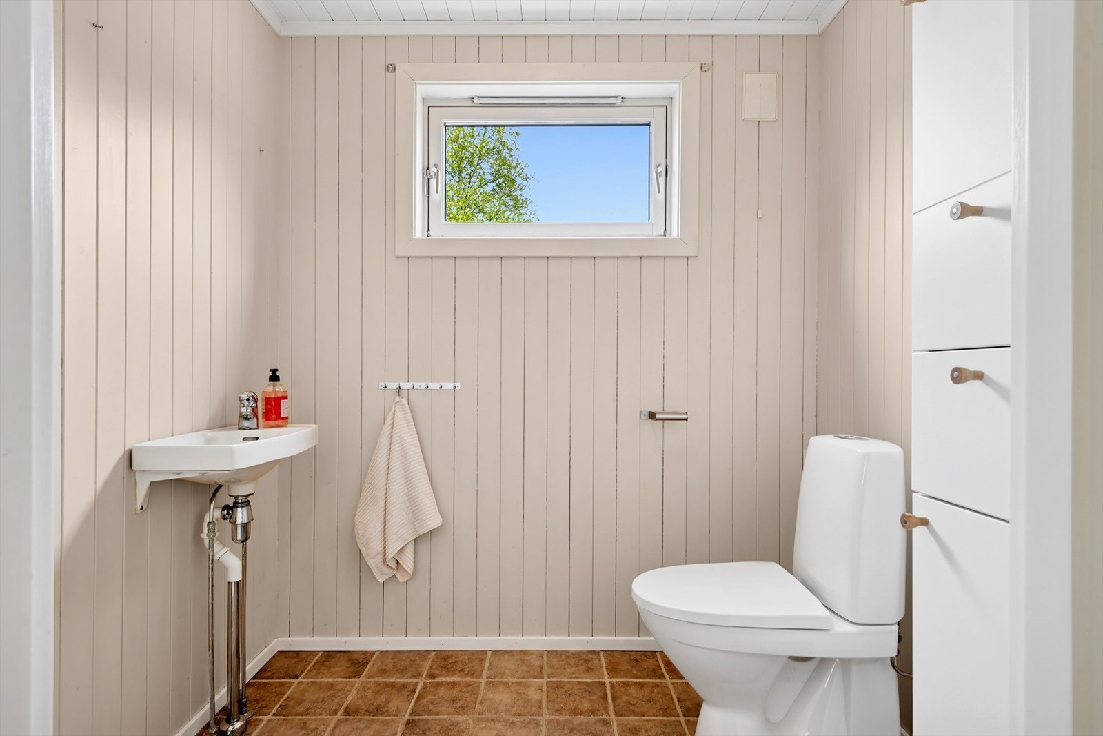 Toalettrommet har også varmekabler. Galleribilde