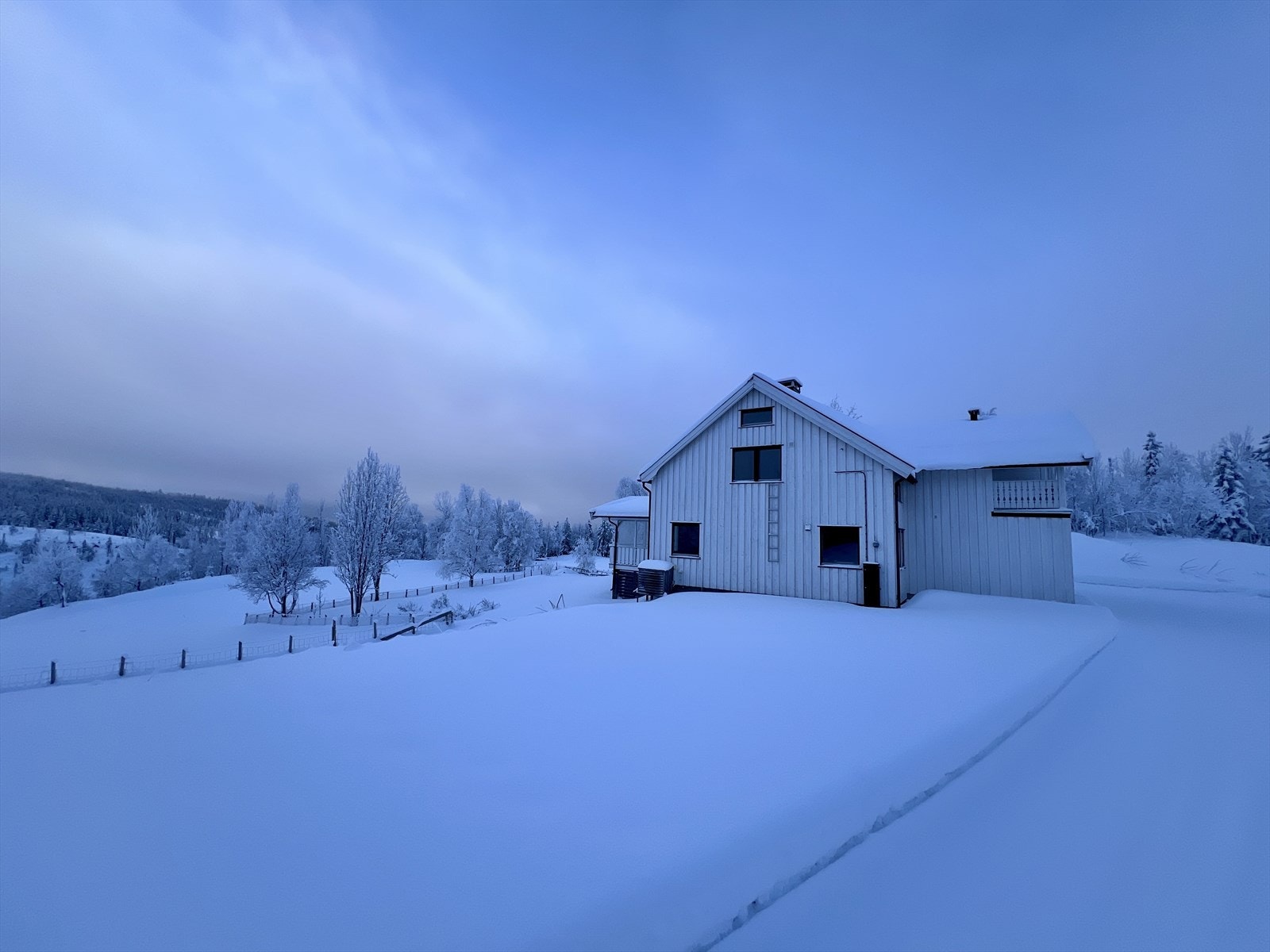 Vinterbilde tatt av eiendomsmegler 29.01.2026 Galleribilde