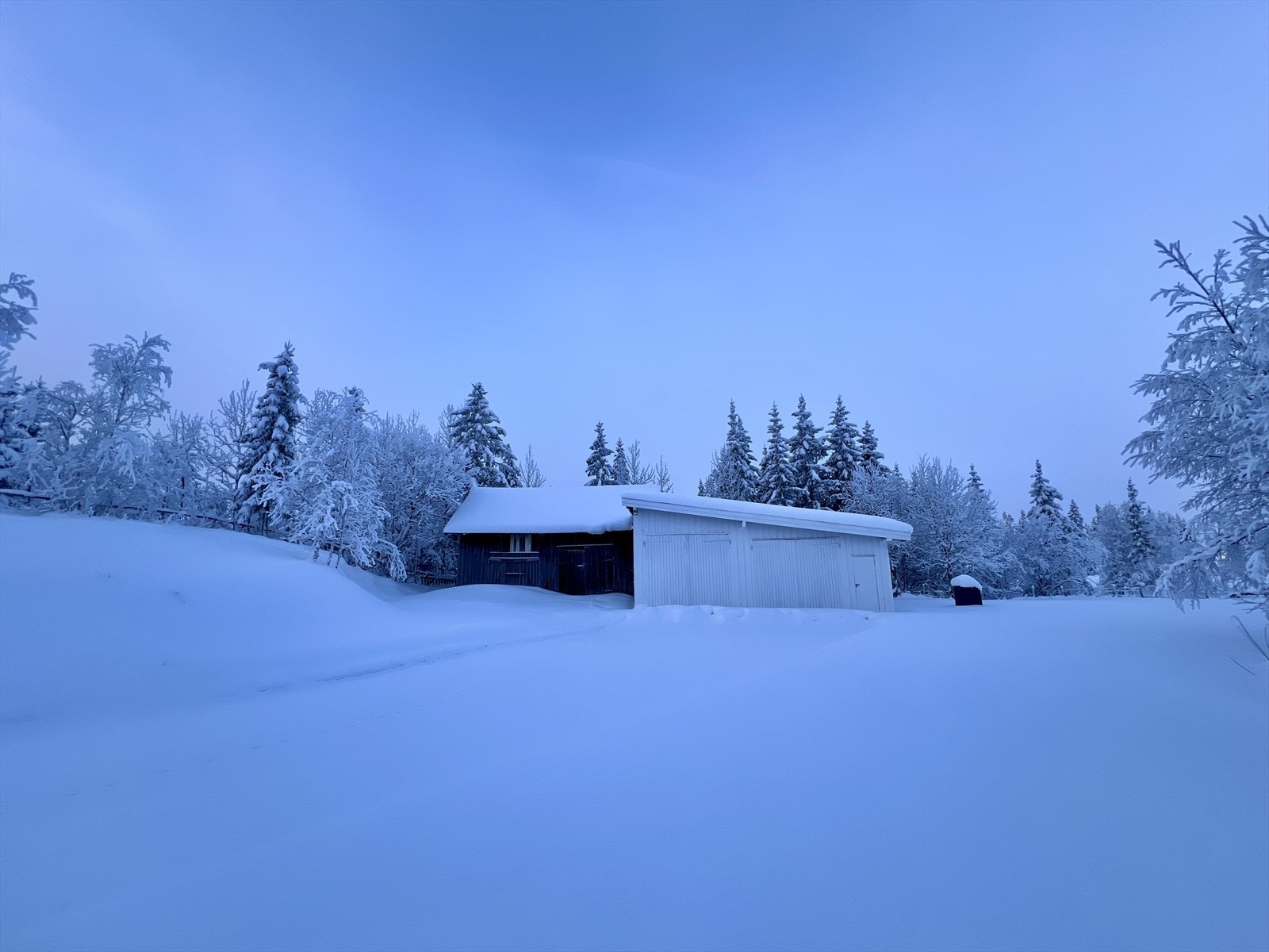 Vinterbilde tatt av eiendomsmegler 29.01.2026 Galleribilde