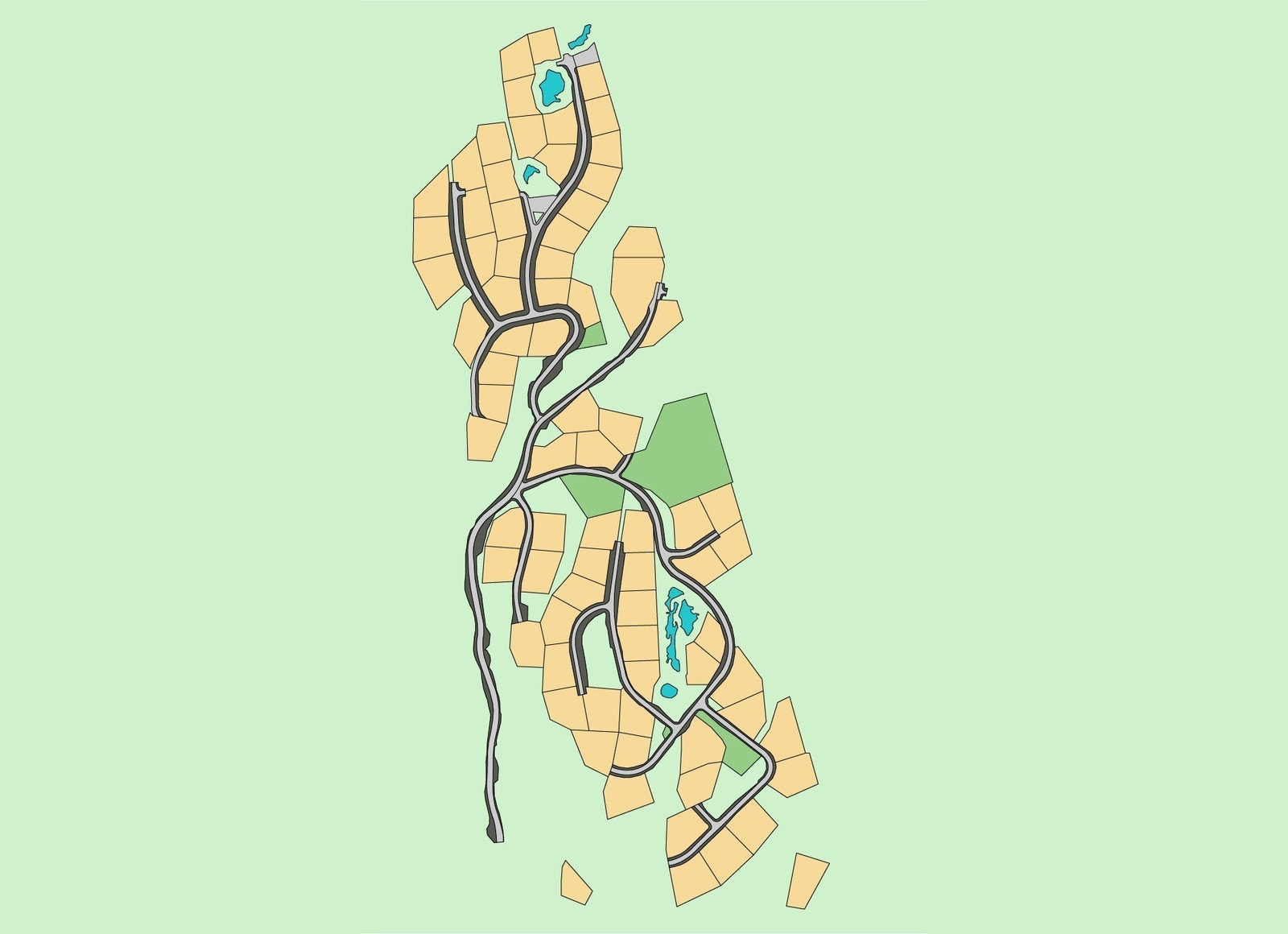 Tomtekart Galleribilde