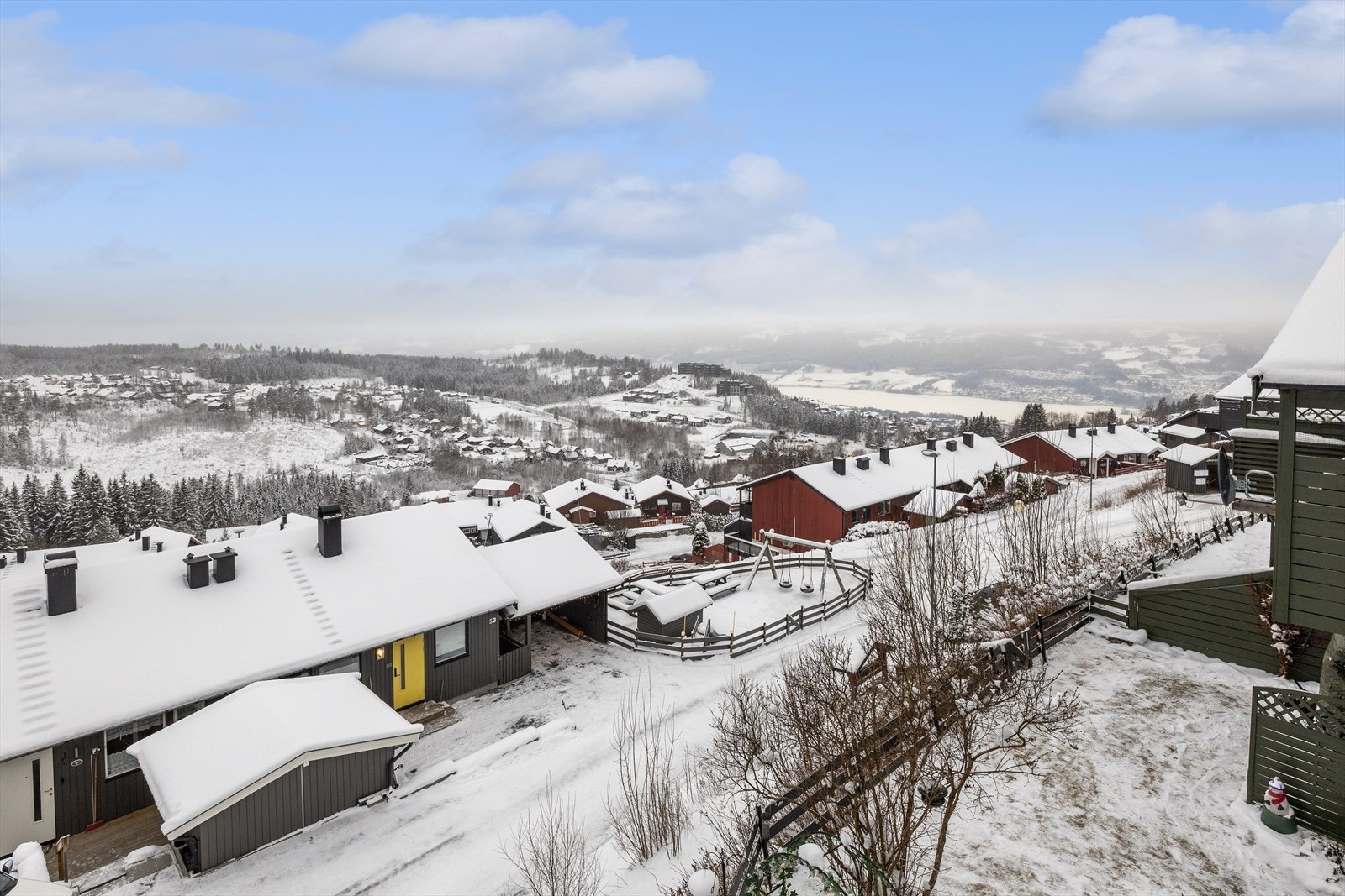 flott utsikt fra verandaen Galleribilde