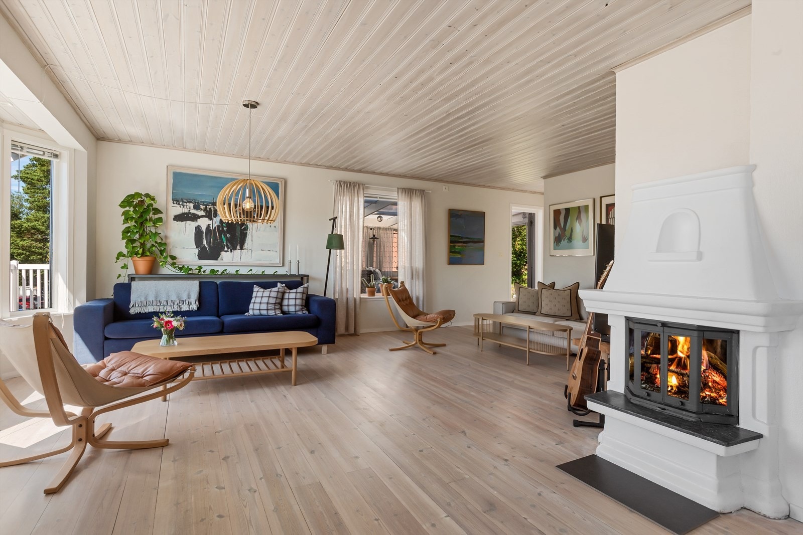 Mesteparten av boligens innvendige overflater er oppgradert de siste fem årene. Galleribilde