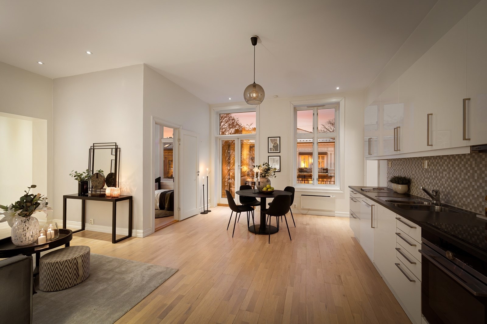 Kveldsstemning. Galleribilde