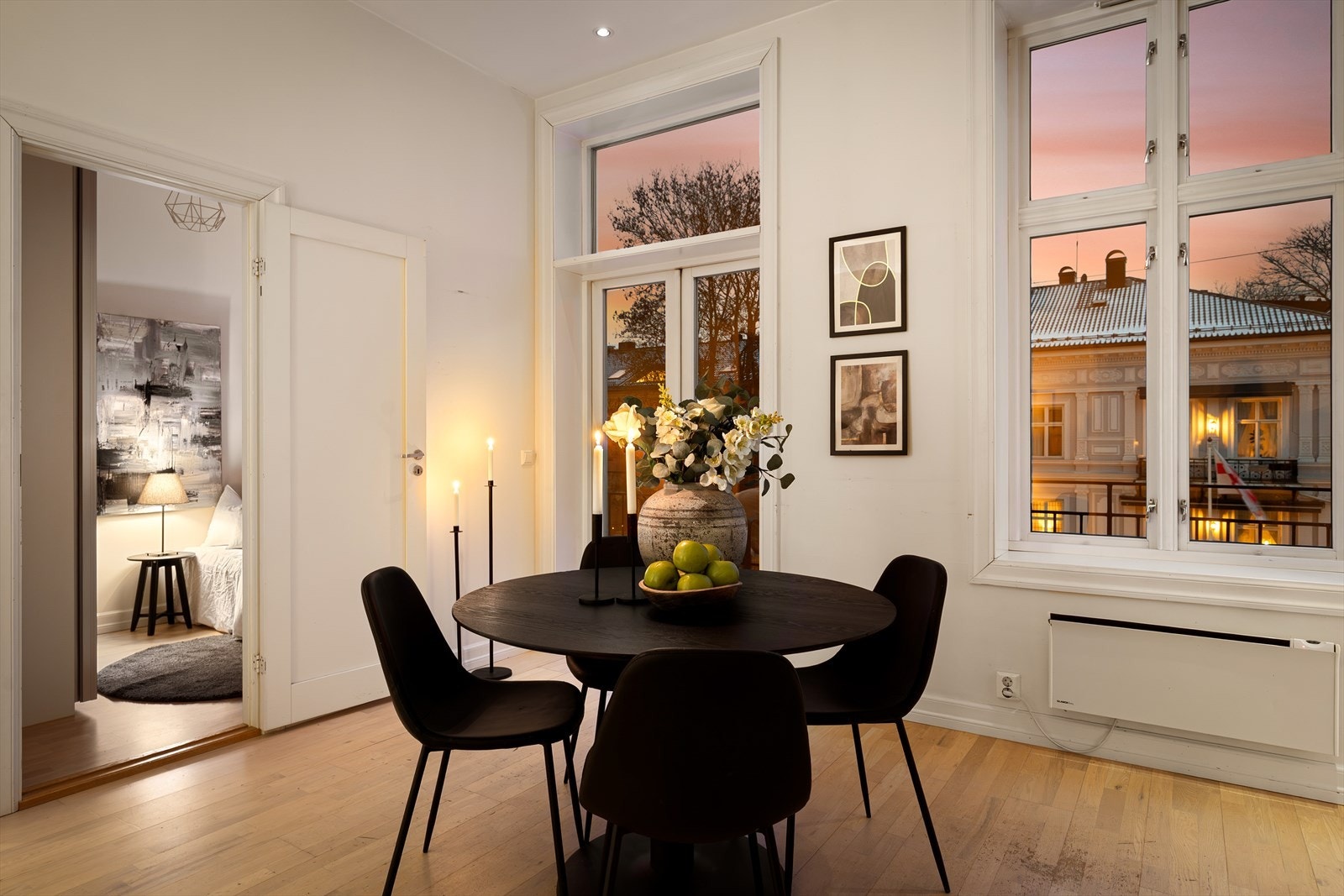 Kveldsstemning. Galleribilde