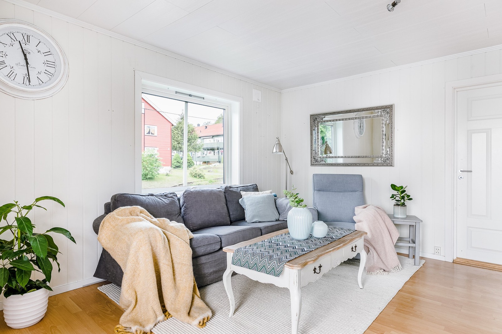 Flere av overflatene er nymalt i 2026. Galleribilde