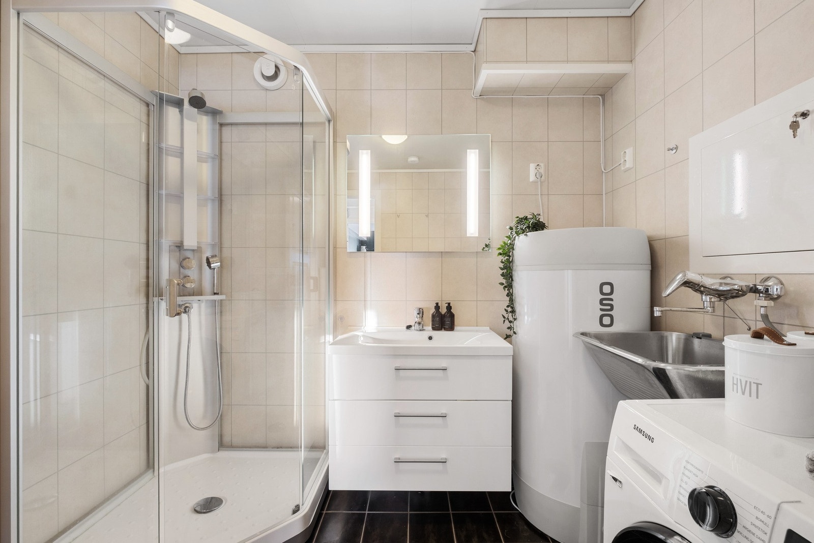 Varmtvannstanken var ny i 2025. Galleribilde