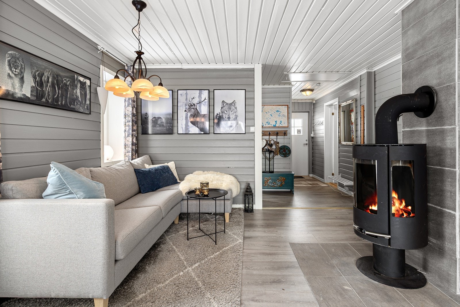 Fra stuen Galleribilde