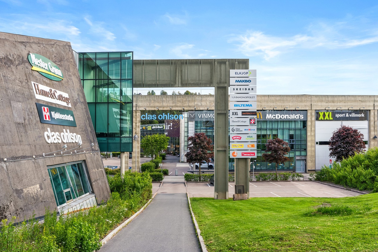 Ellers kort vei til Alna senter med en rekke faghandel butikker Galleribilde