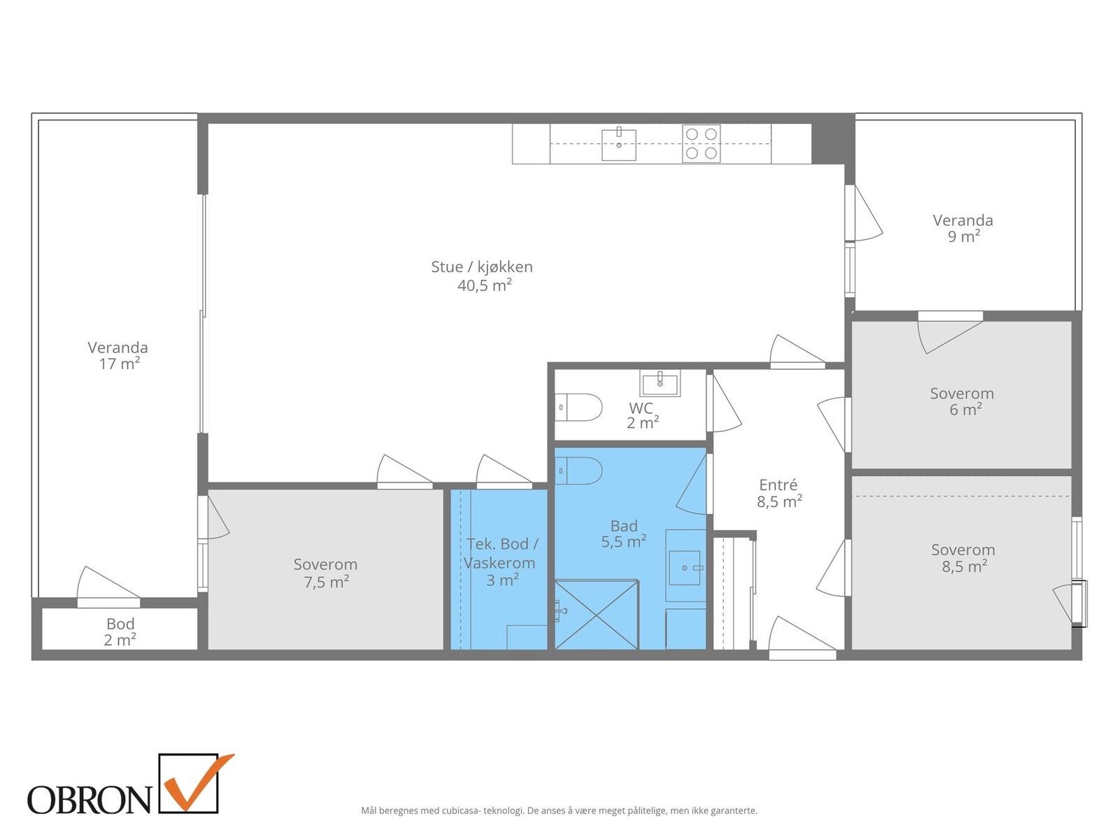 Planskisse. Galleribilde