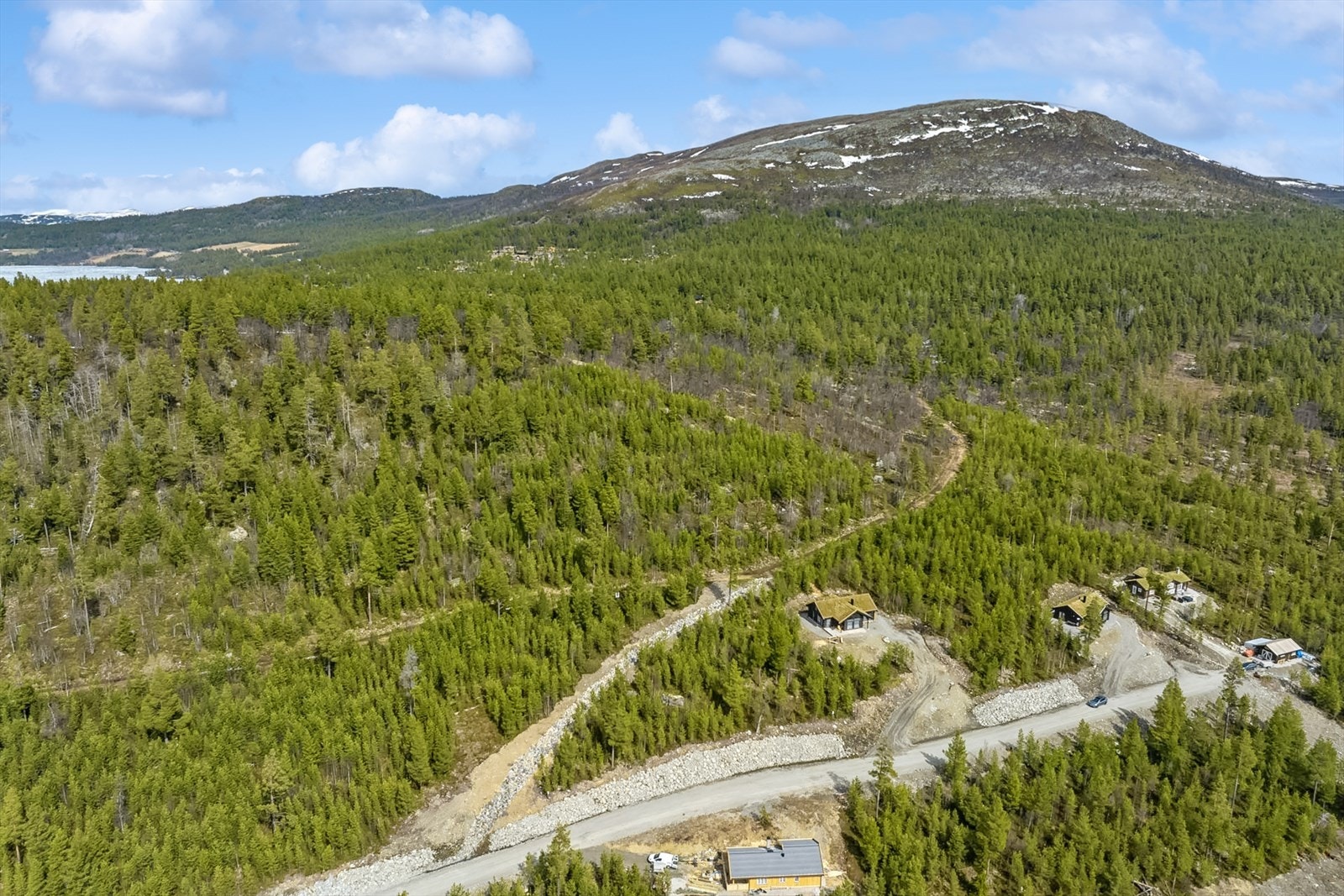 Utsikten Hyttefelt er det nyeste hyttefeltet i området. Galleribilde