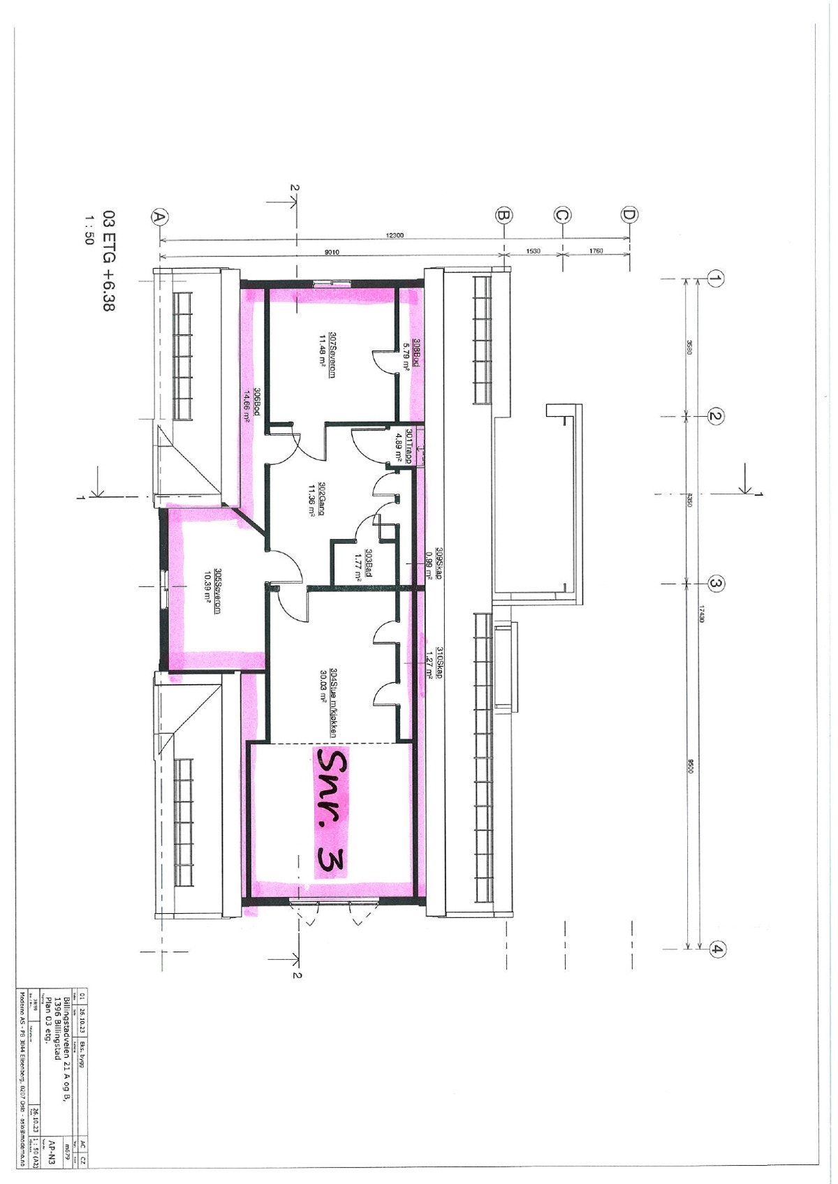 Tegninger seksjon 3 Galleribilde