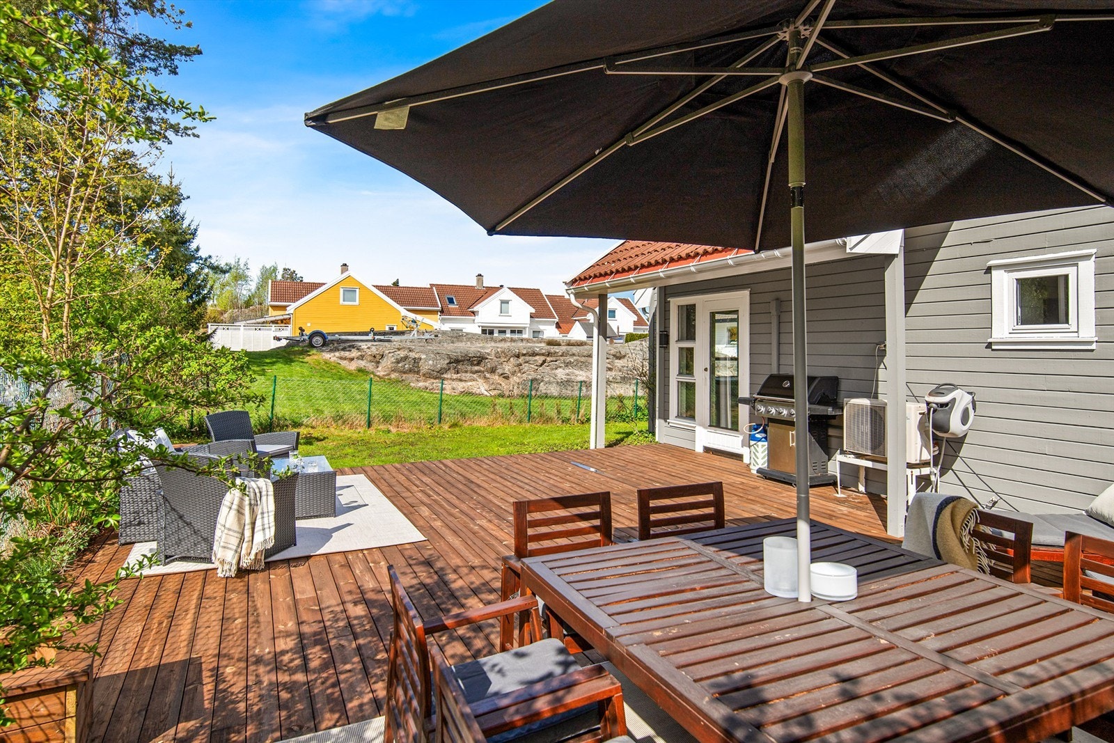 Terrasse på hele 57 kvm Galleribilde