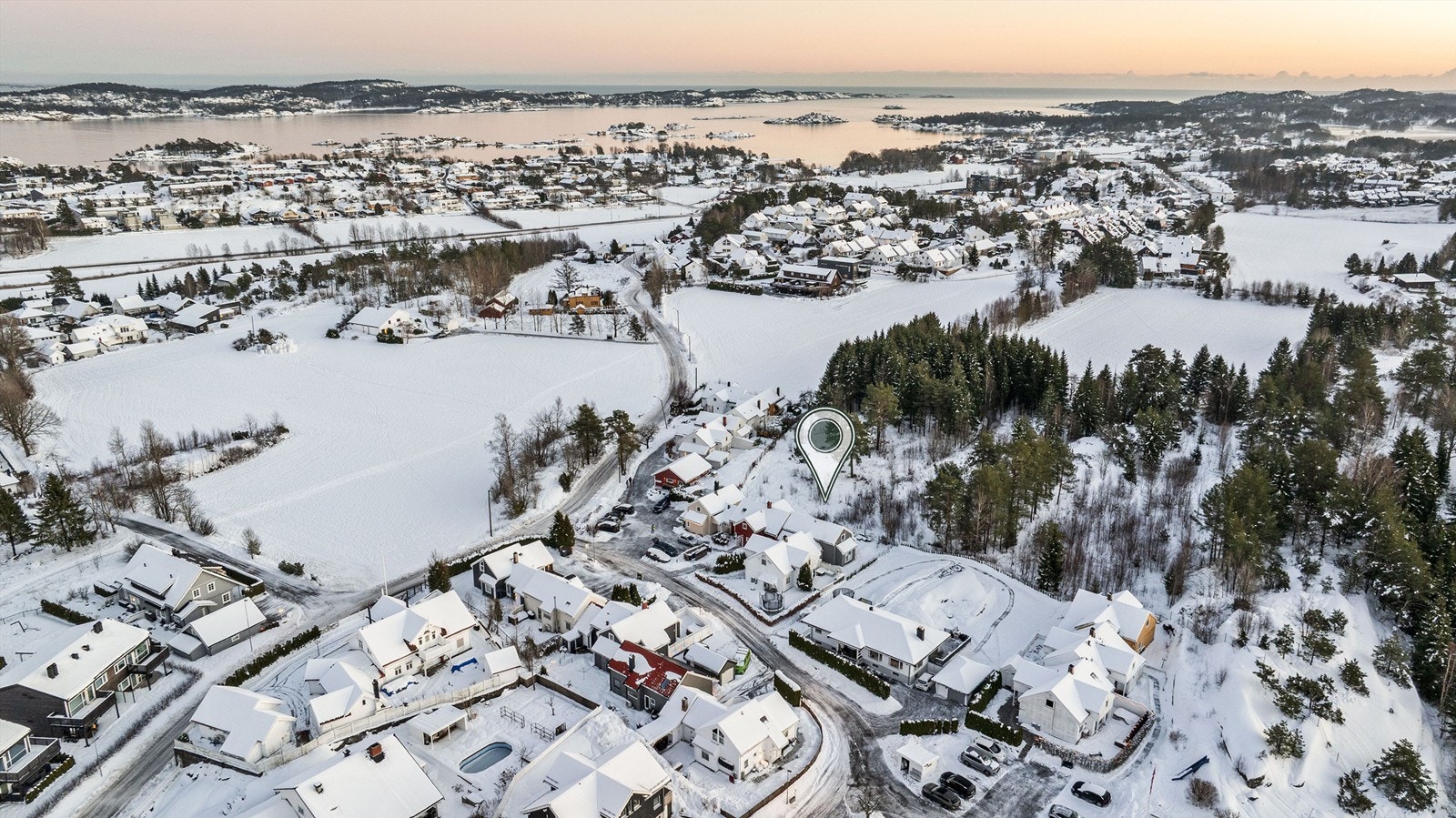 Stille og rolig nærområdet Galleribilde