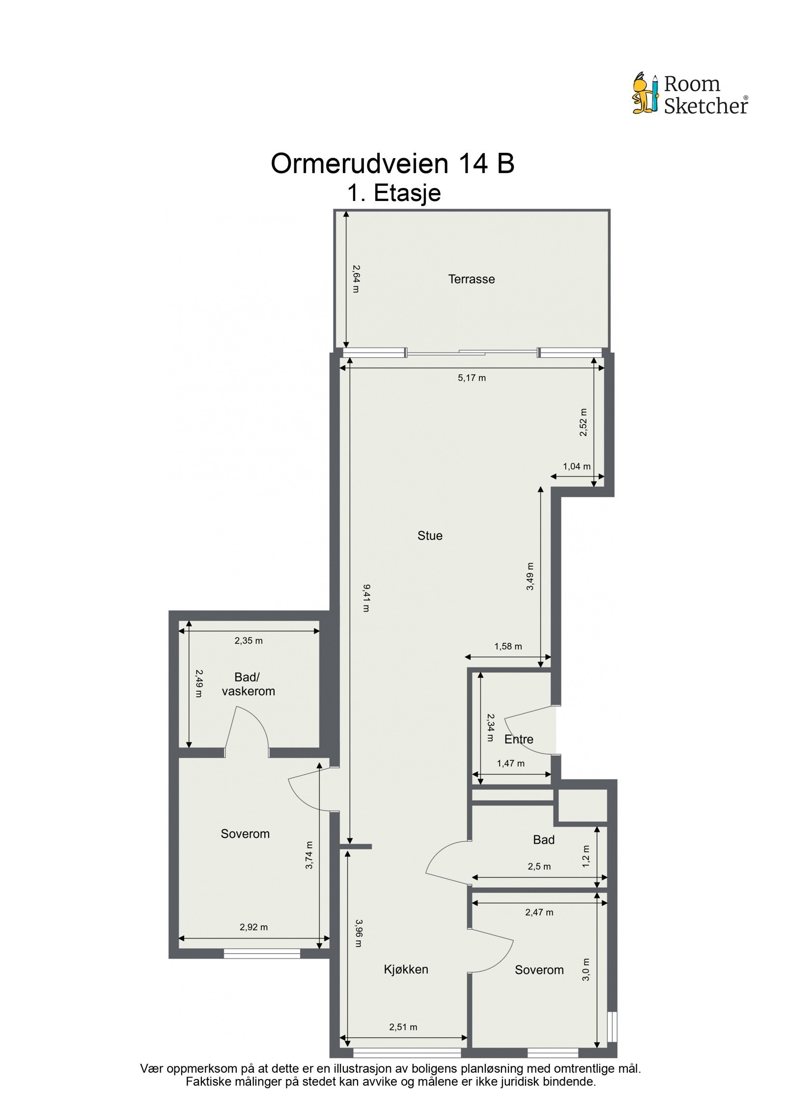 Plantegning. Galleribilde