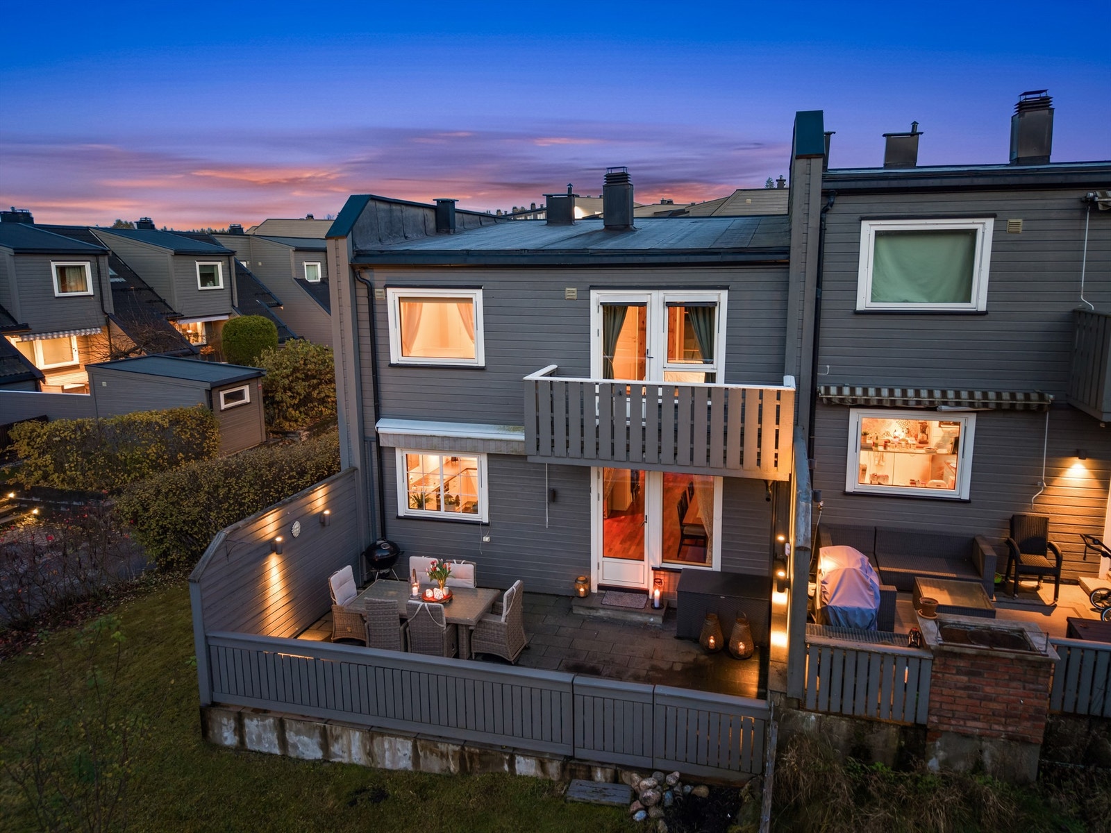 Enderekkehus i meget barnevennlig område - Blystadlia Galleribilde