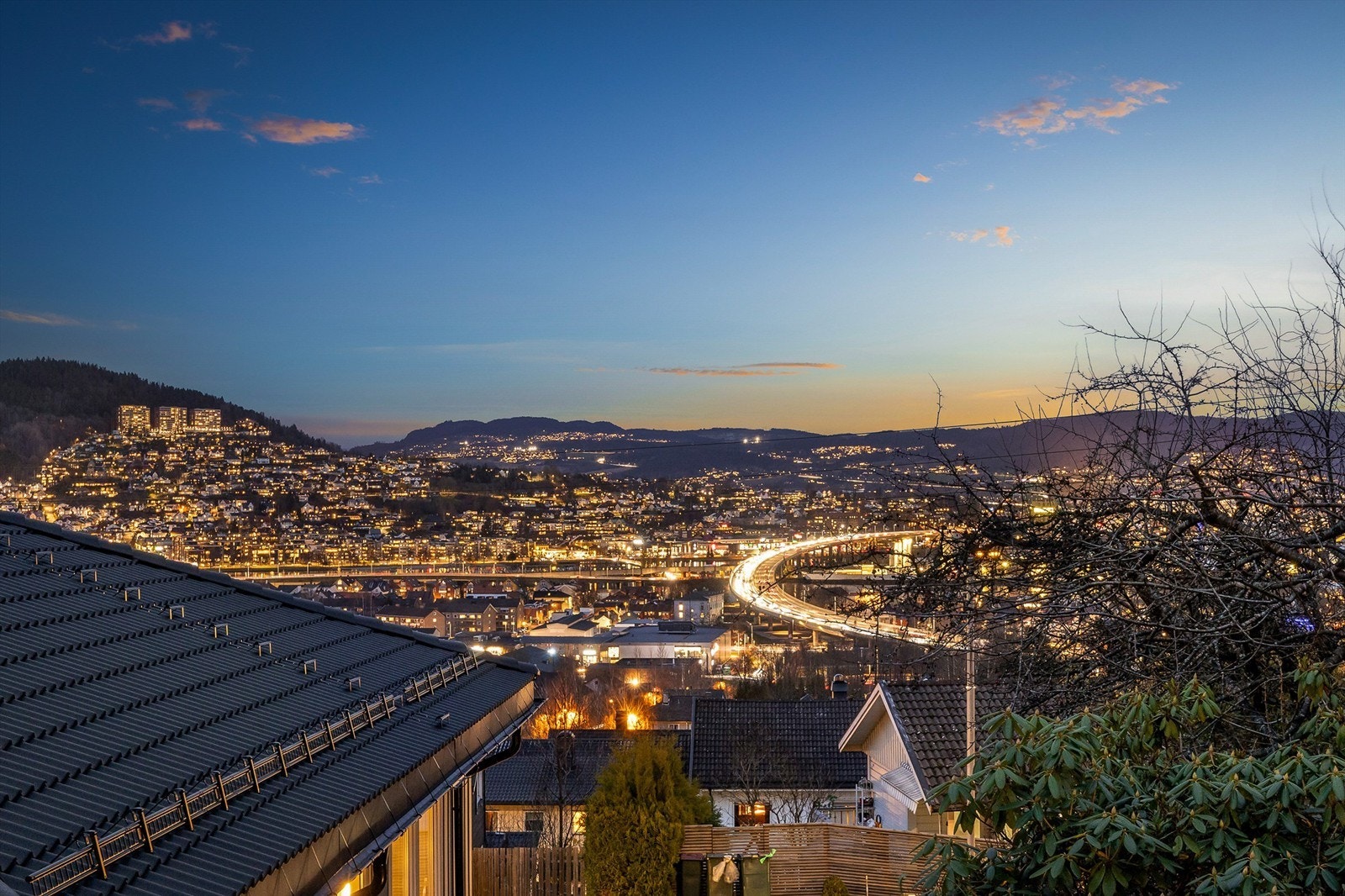 Utsikt fra plattingen Galleribilde