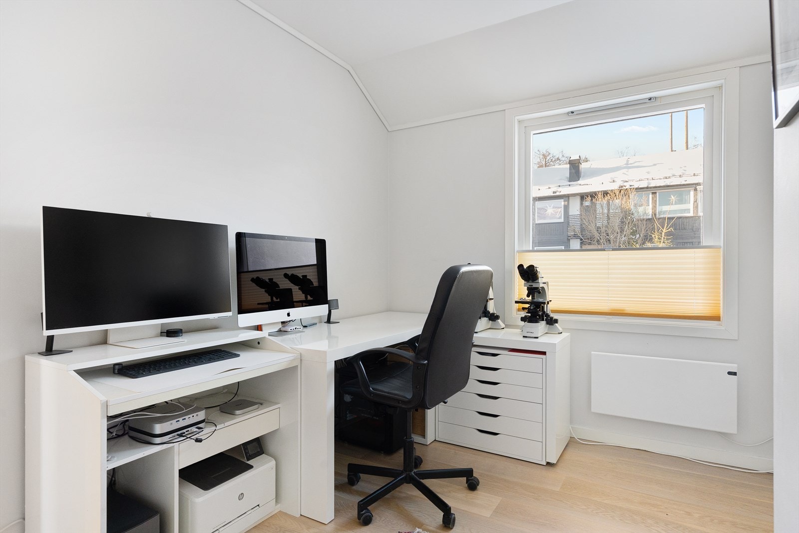 Også dette rommet er fleksibelt og kan innredes etter behov, for eksempel som hjemmekontor. Galleribilde