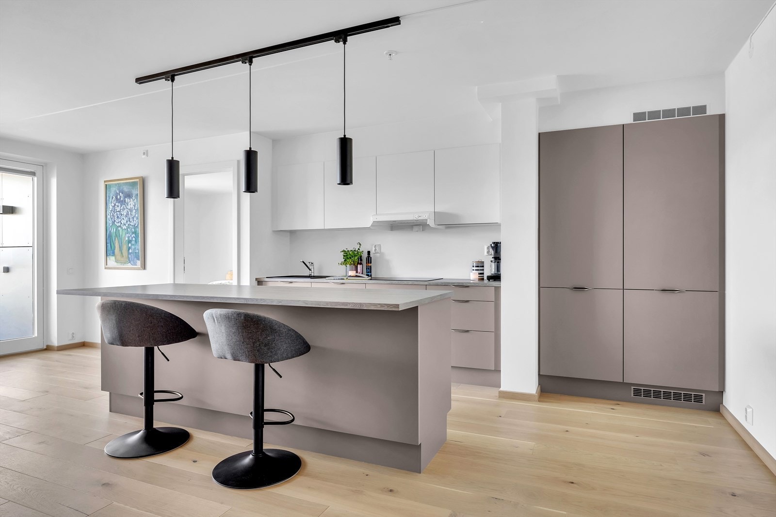 Integrerte hvitevarer for et helhetlig uttrykk Galleribilde