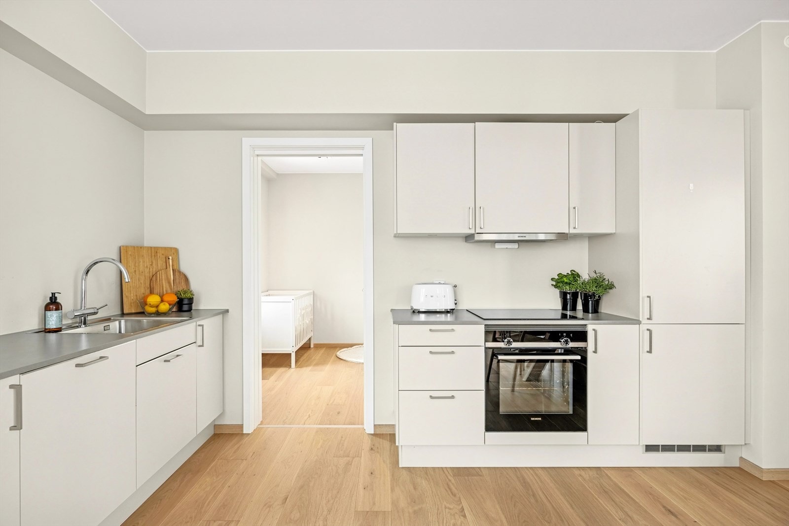 Moderne kjøkkeninnredning fra Sigdal. Galleribilde